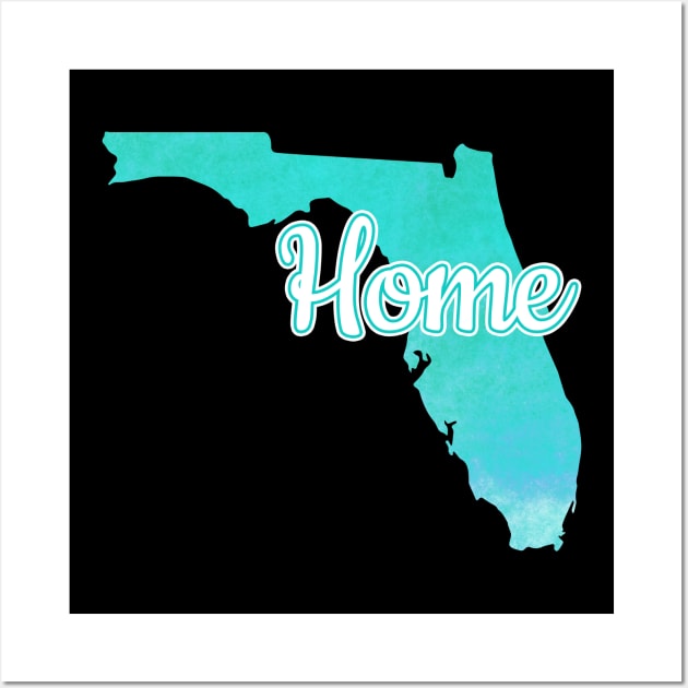 Florida Logo Wall Art by Kelly Louise Art